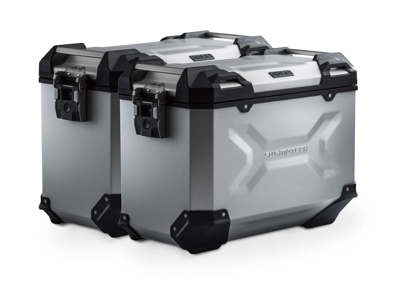 TRAX ADV aluminium case system Silver. 45/45 l. BMW R 1300 GS (23-).