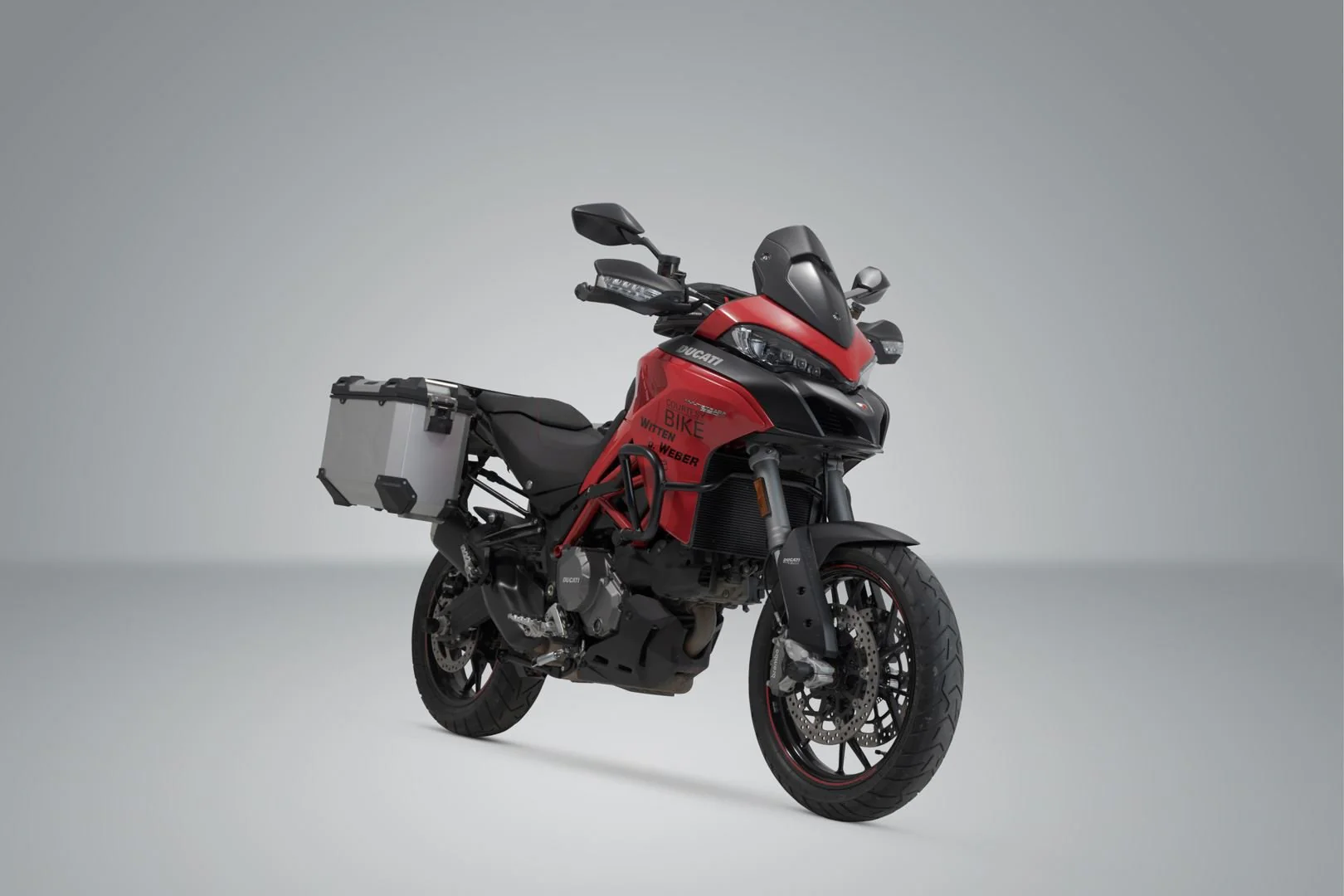 TRAX ADV Aluminium Case System 37/37 litre Ducati Multistrada 1200/1260/950 (15-) Silver - Image 2