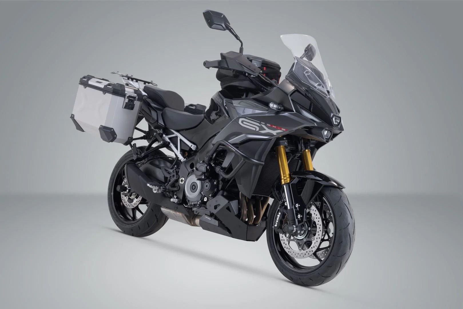 TRAX ADV aluminium case system Silver. 37/37 l. Suzuki GSX-S1000GX (23-). - Image 2