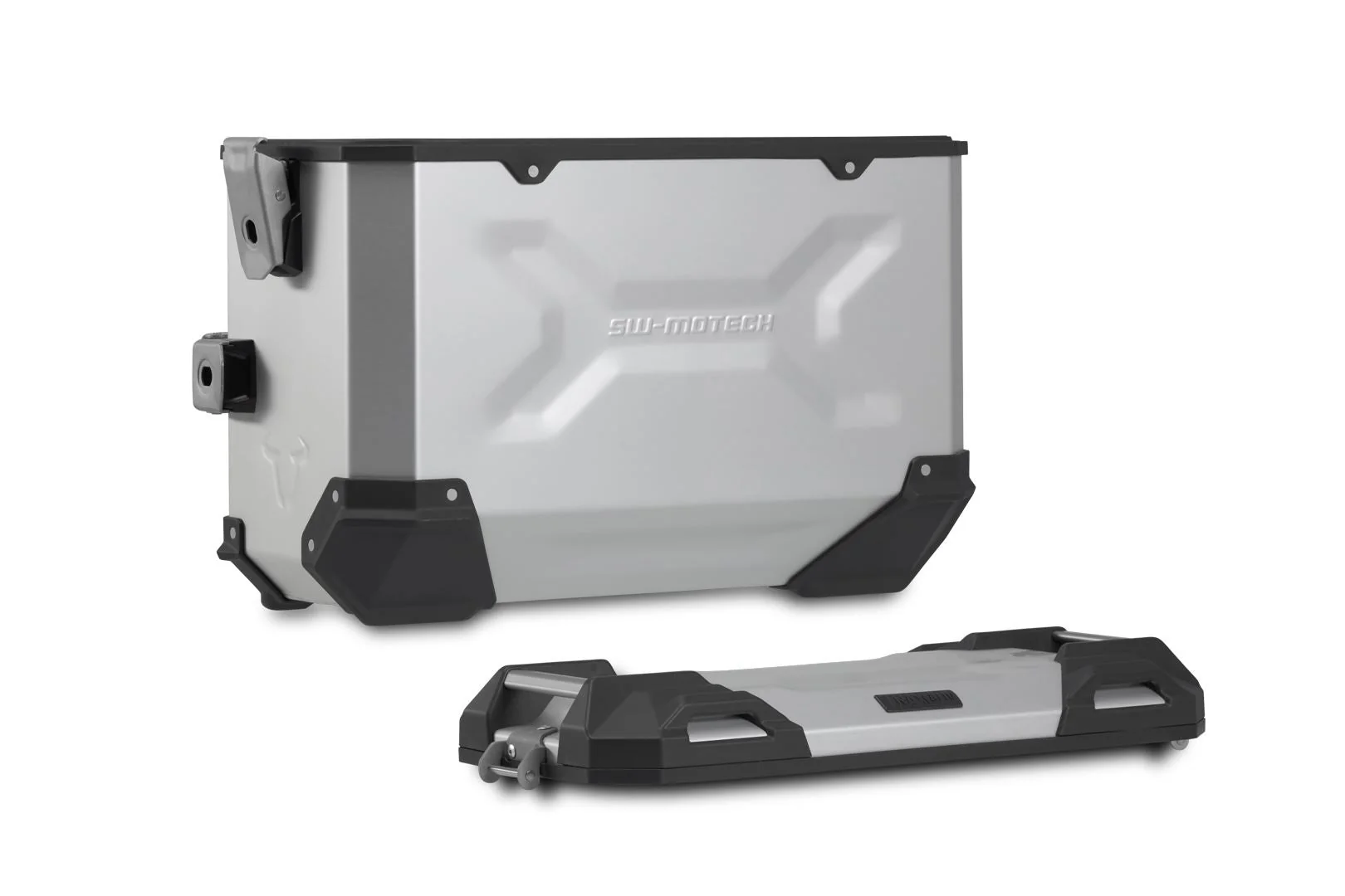 TRAX ADV Aluminium Case System 37/37 litre Suzuki V-Strom 1000 (14-19) Silver - Image 3