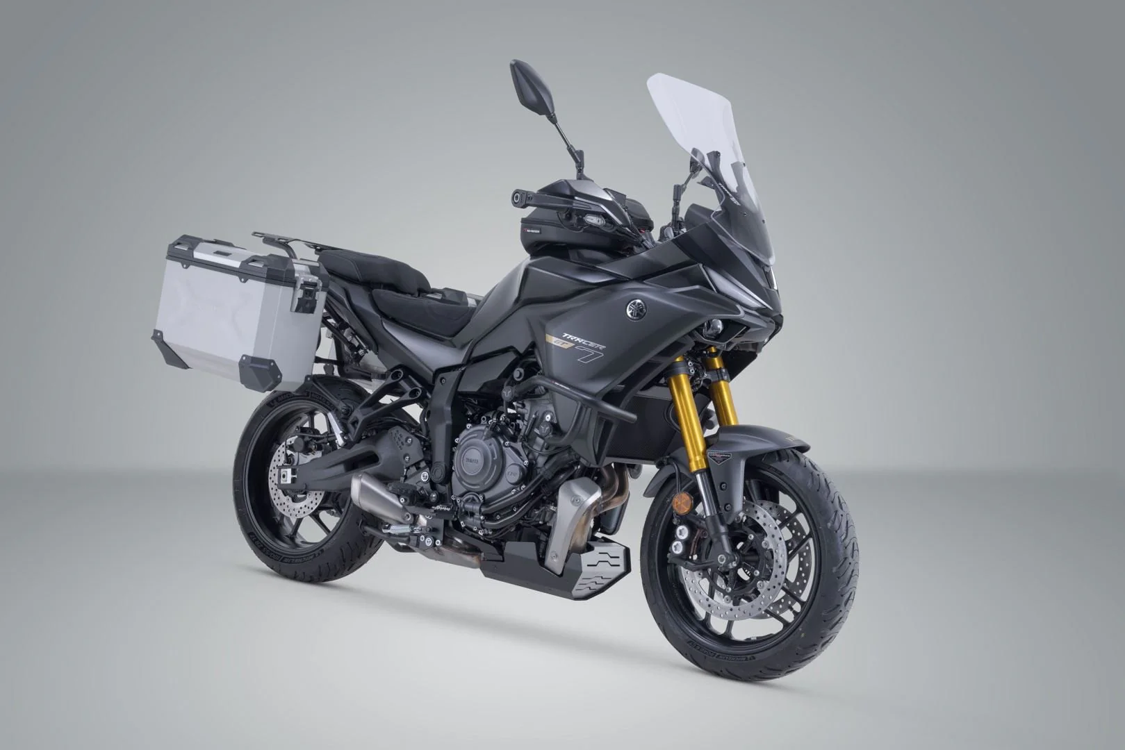 TRAX ADV aluminium case system Silver. 37/37 l. Yamaha Tracer 7 / GT (25-). - Image 6