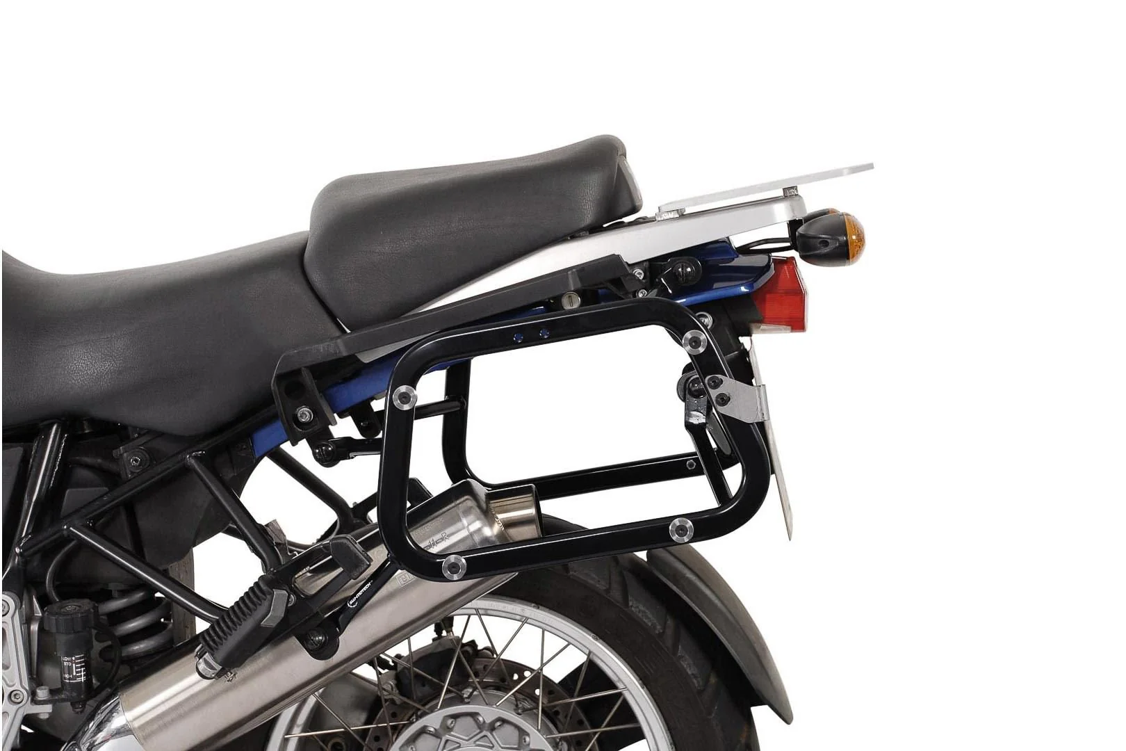 TRAX ADV Aluminium Case System 37/45 litre BMW R 1100 / 1150 GS Silver - Image 2