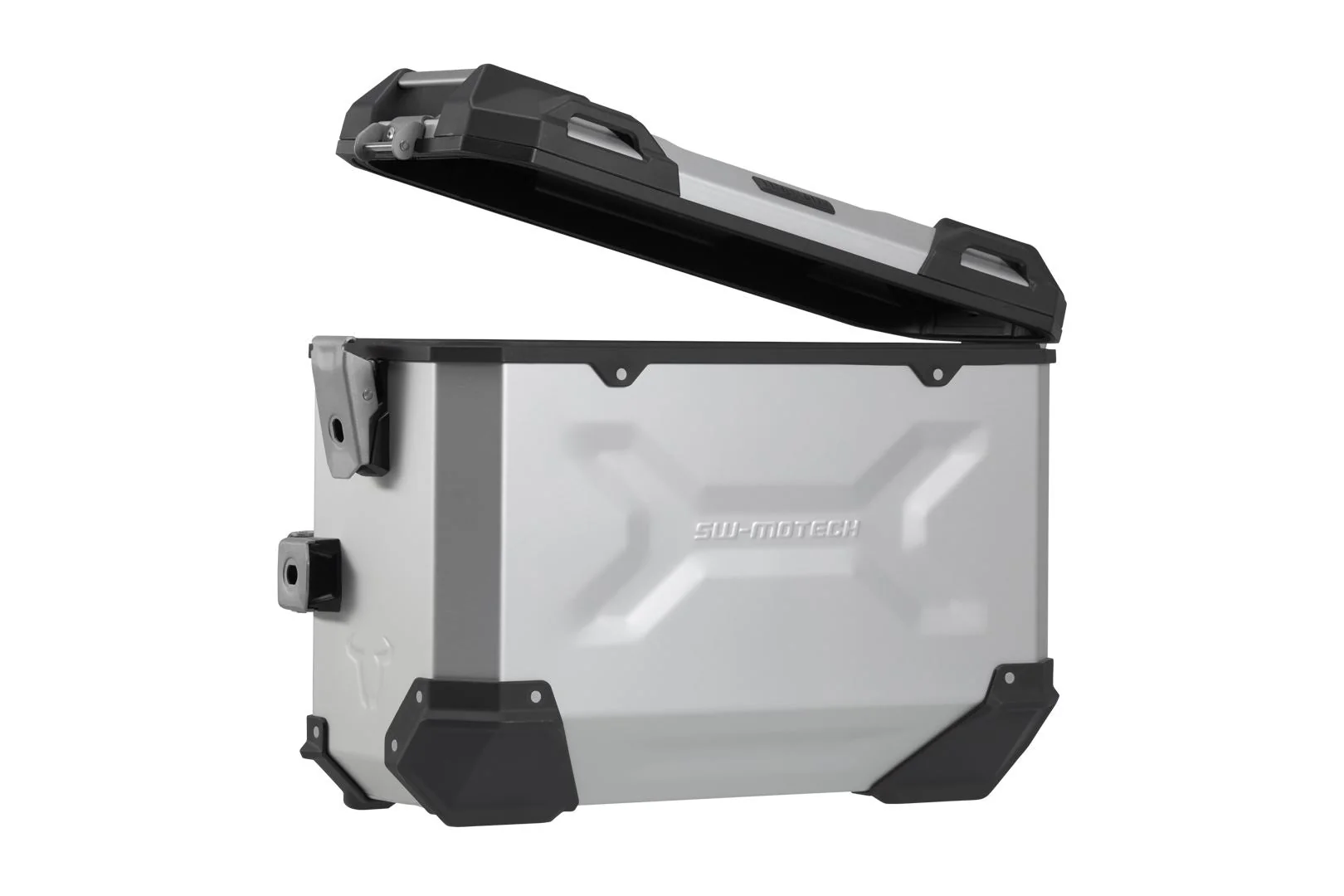 TRAX ADV aluminium case system Silver. 45/37 l. CFMoto 800MT-X (24-). - Image 4