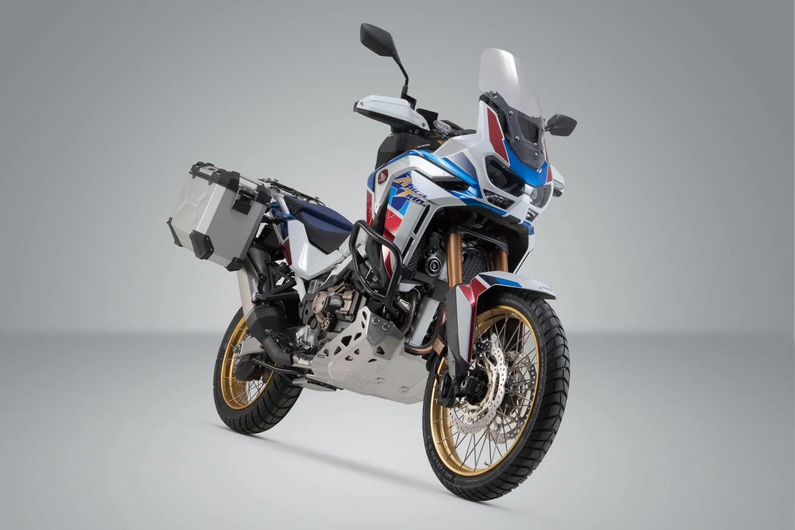 TRAX ADV Aluminium Case System 45/37 litre Honda CRF1100L (19-) Silver - Image 2