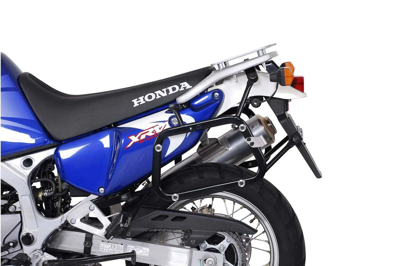 TRAX ADV Aluminium Case System 45/37 litre Honda XRV750 Africa Twin (92-03) Silver - Image 2