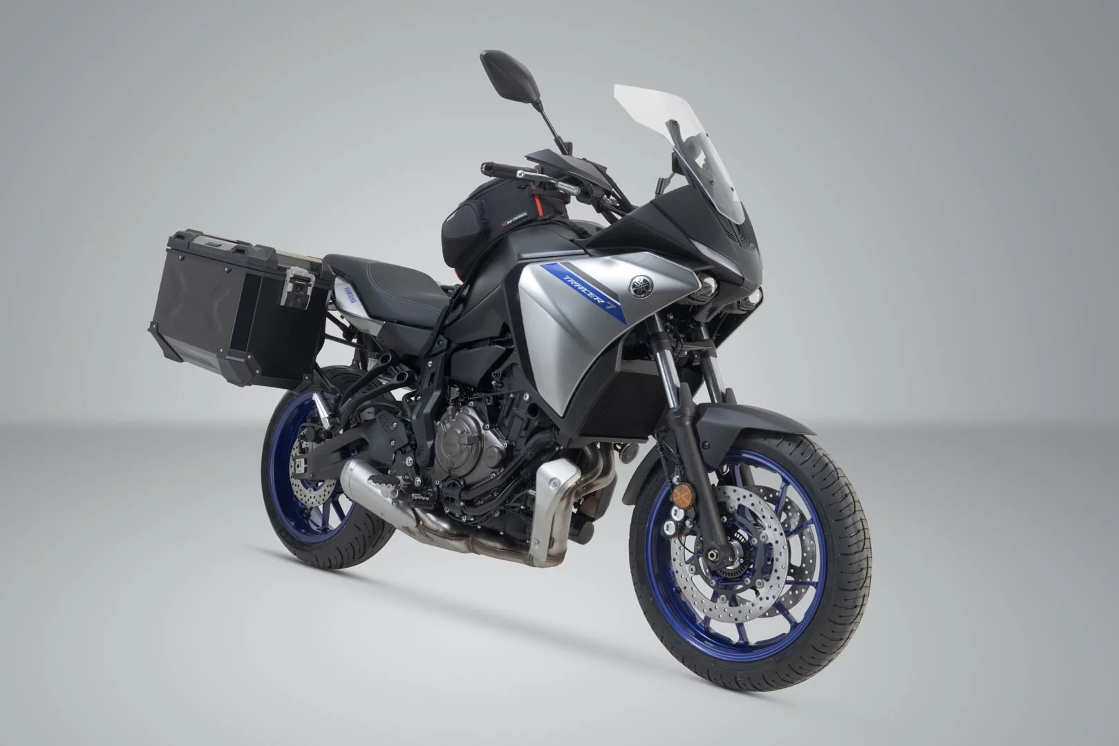 TRAX ADV aluminium case system Yamaha MT-07 Tracer (16-) 45/45 Litre Black - Image 2