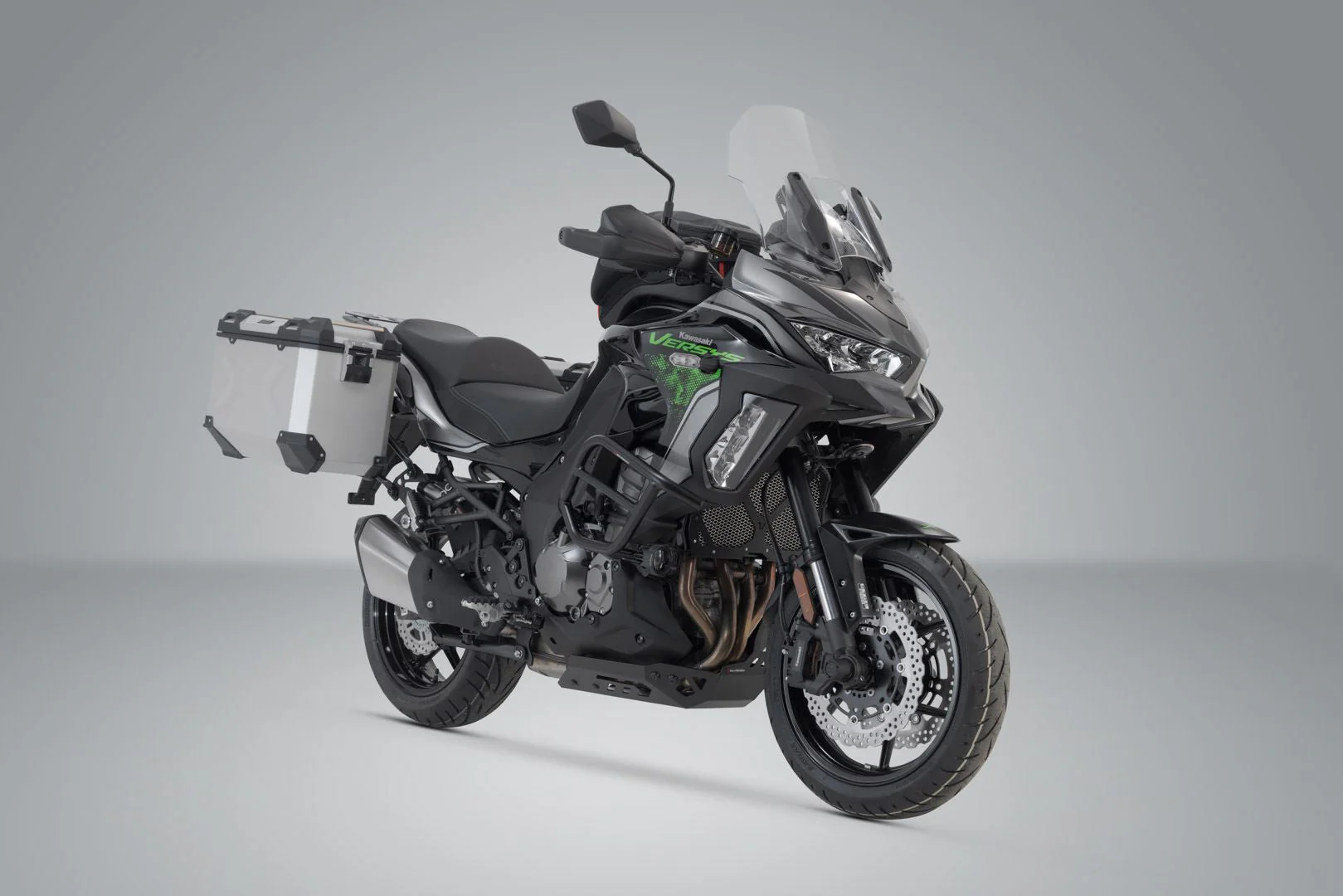 TRAX ADV aluminum case system Silver. 45/45 l. Kawa Versys 1000 / 1000 S (18-). - Image 2
