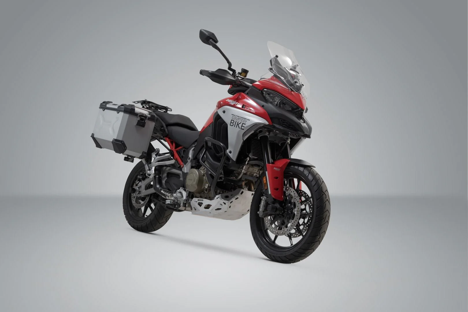 TRAX ADV aluminum case system US model Silver. 45/45 l. Ducati Multistrada V4 (20-). - Image 2