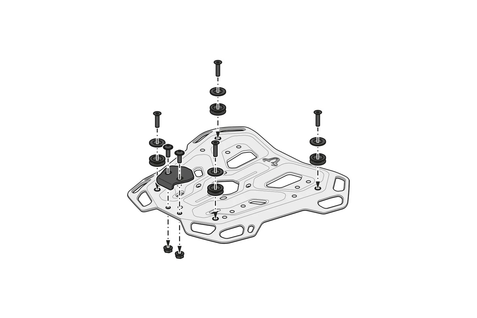 TRAX ADV Top Case System Benelli TRK 502 X (18-) Black - Image 6