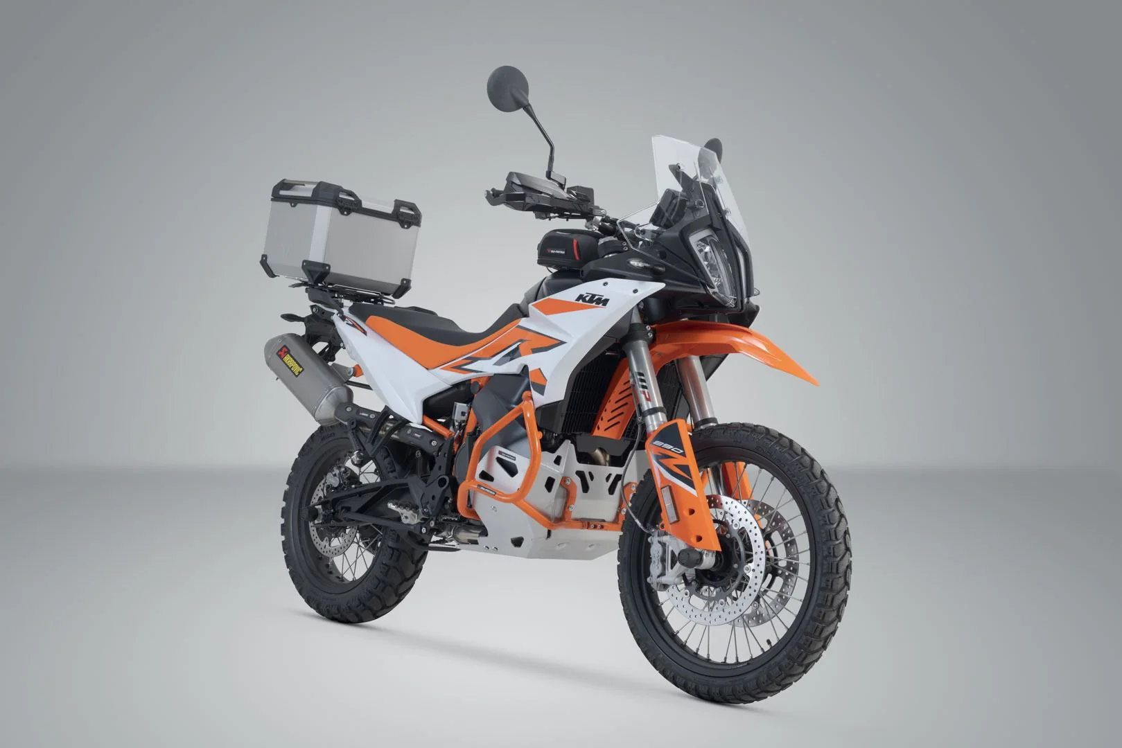 TRAX ADV Top Case System KTM models, Husqvarna Norden 901 Silver - Image 2