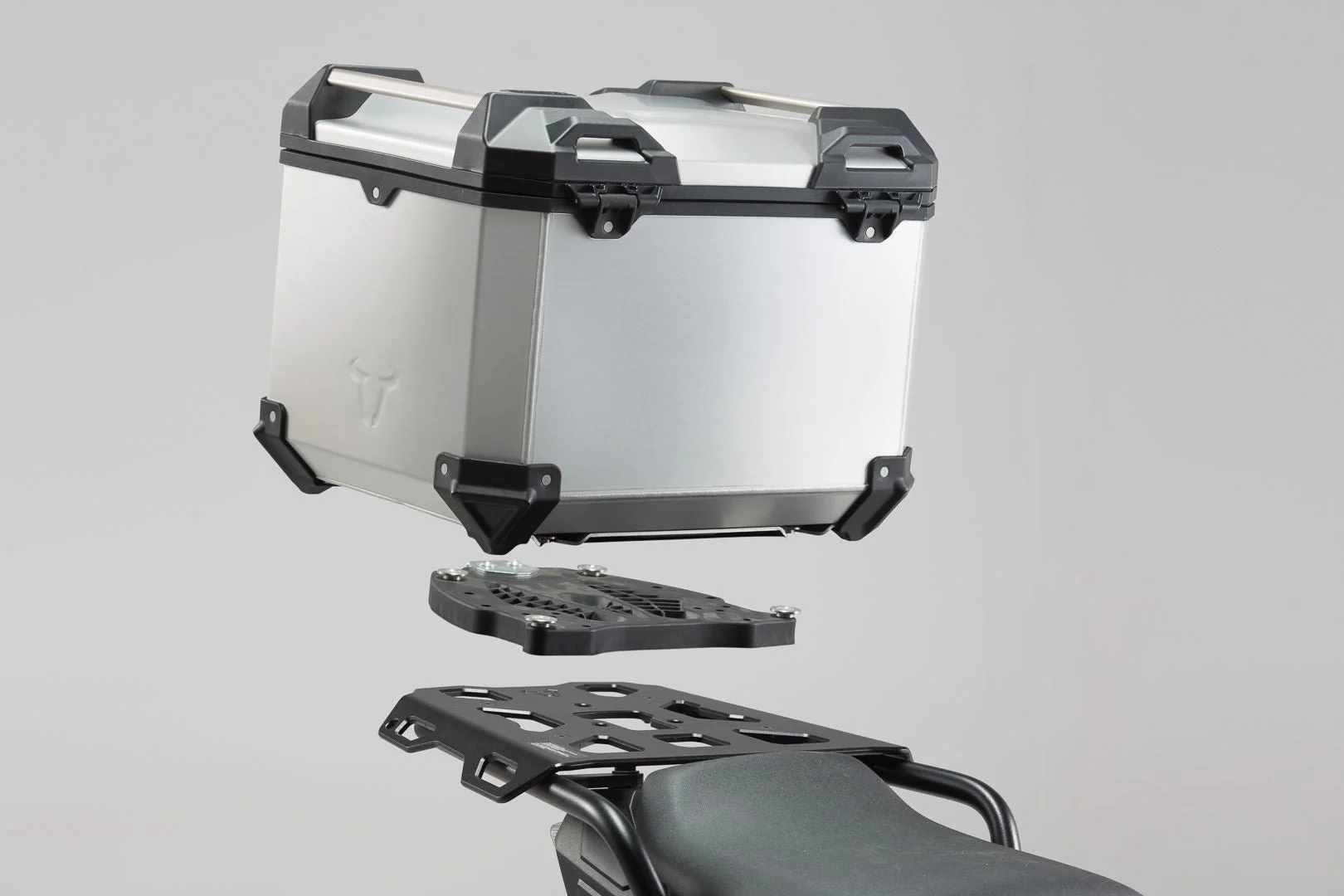 Trax ADV Top Case System Ducati Multistrada 1200/S, Hyperstrada Silver