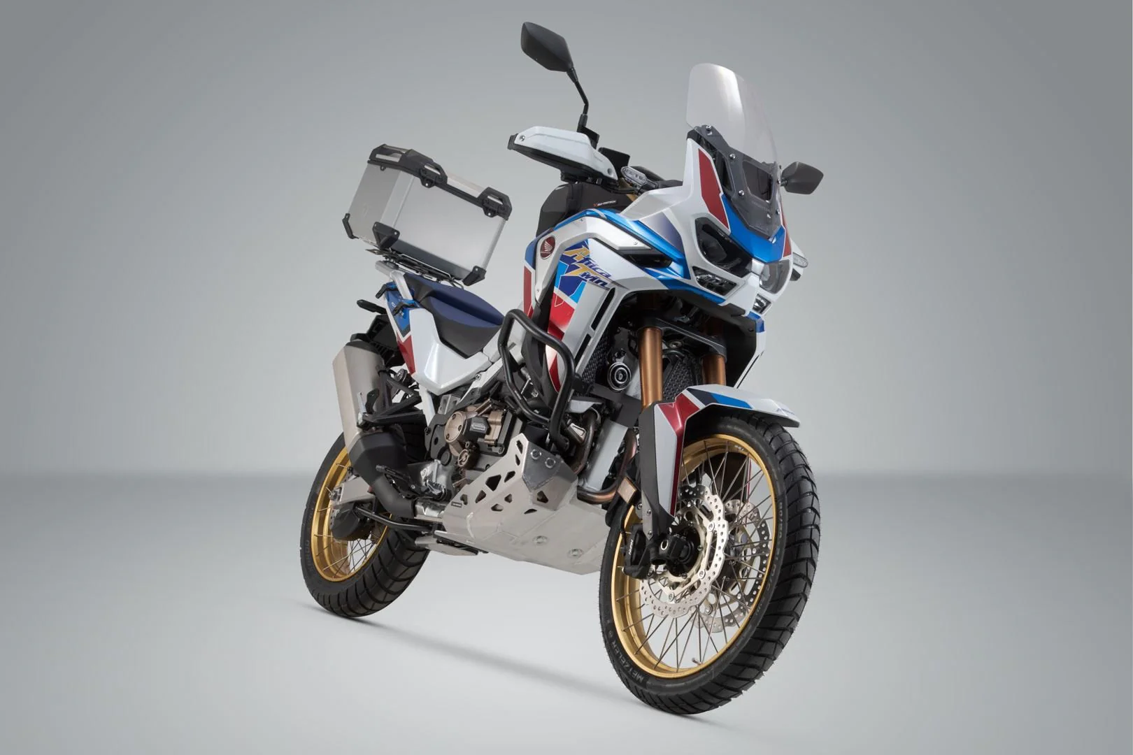 Trax ADV Top Case System Honda CRF1100L Africa Twin Adv Sp (19- ) Silver - Image 2