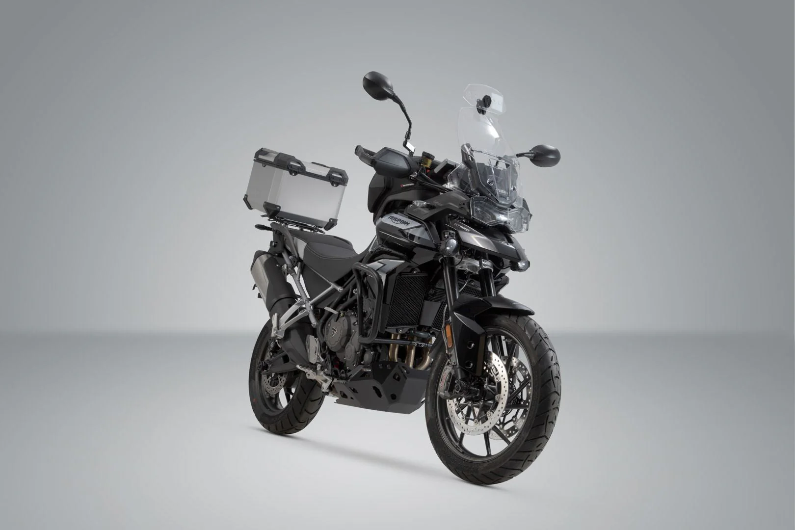 TRAX ADV top case system Triumph Tiger 900 (19-23) / 1200 (22-) Silver - Image 2