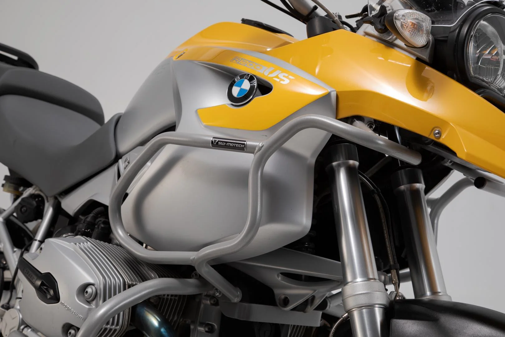 Crash bar BMW R1200 GS (04-07) UPPER CRASH BAR With Crash bar only. Black - Image 2