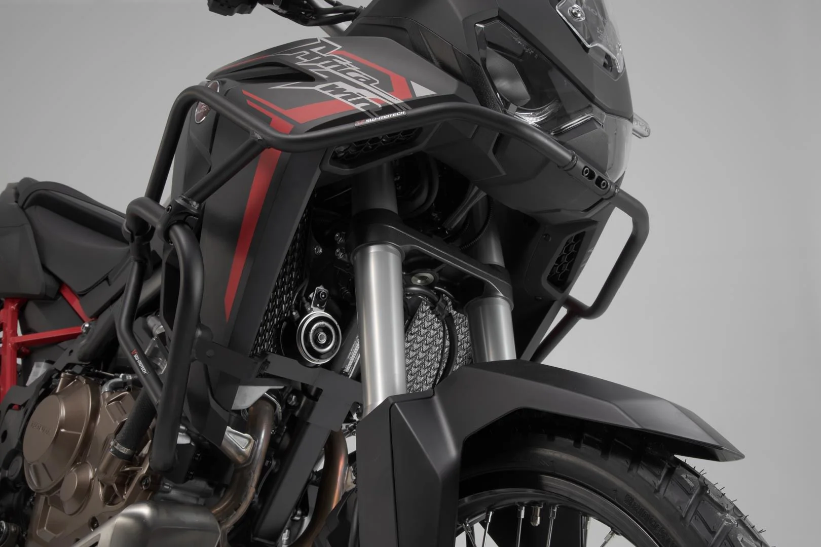 Crash Bar Honda CRF1100L Africa Twin Adv (19-) UPPER CRASH BAR. Black - Image 4