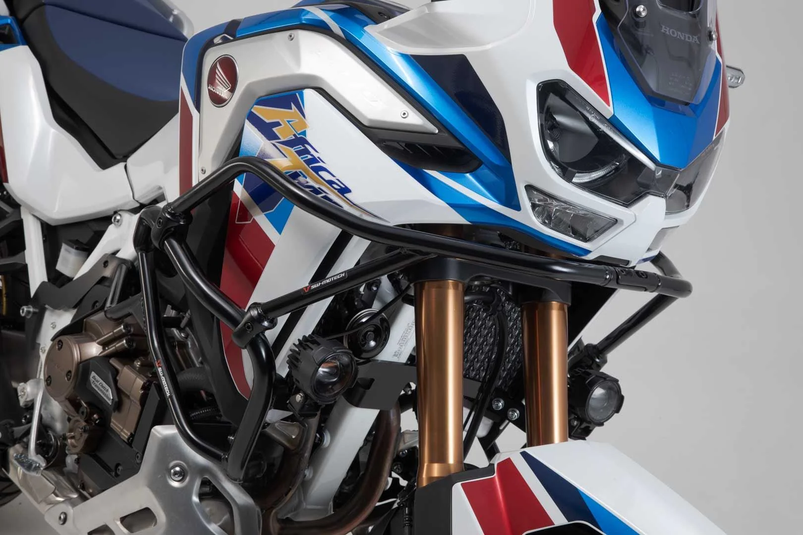 Upper crash bar Black Honda CRF1100L Africa Twin Adv Sp (19-) - Image 4