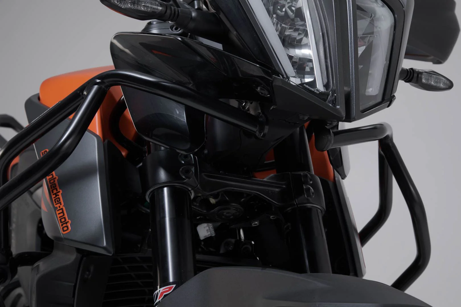 Crash bar KTM 390 Adv (19-)) UPPER CRASH BAR for orig KTM crash bar. Black - Image 5