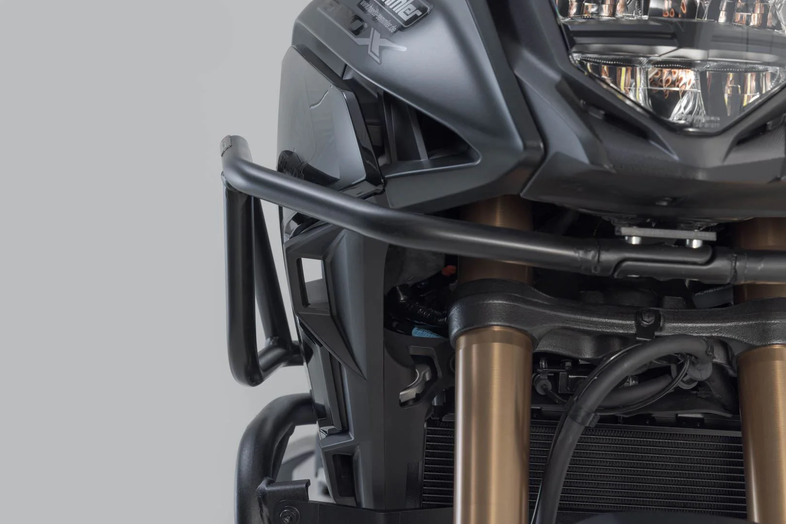 Upper crash bar Honda CB500X (18-) Black - Image 3
