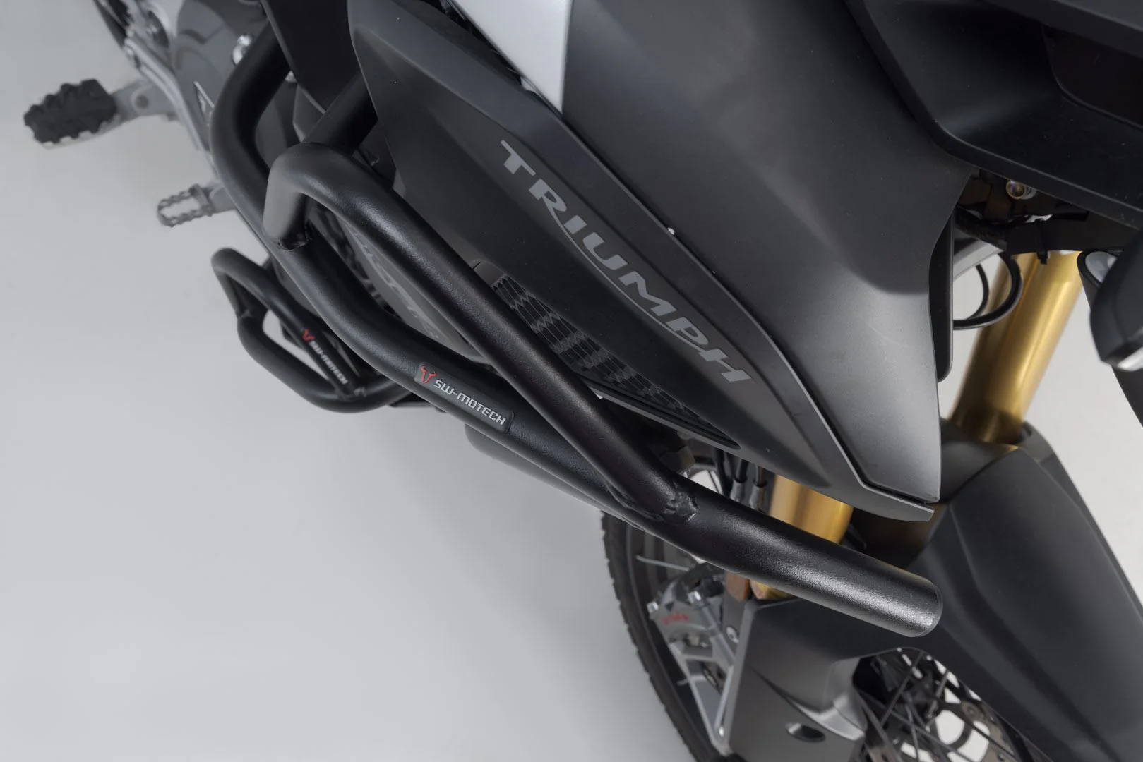 Upper crash bar Triumph Tiger 1200 models (22-) Black - Image 4