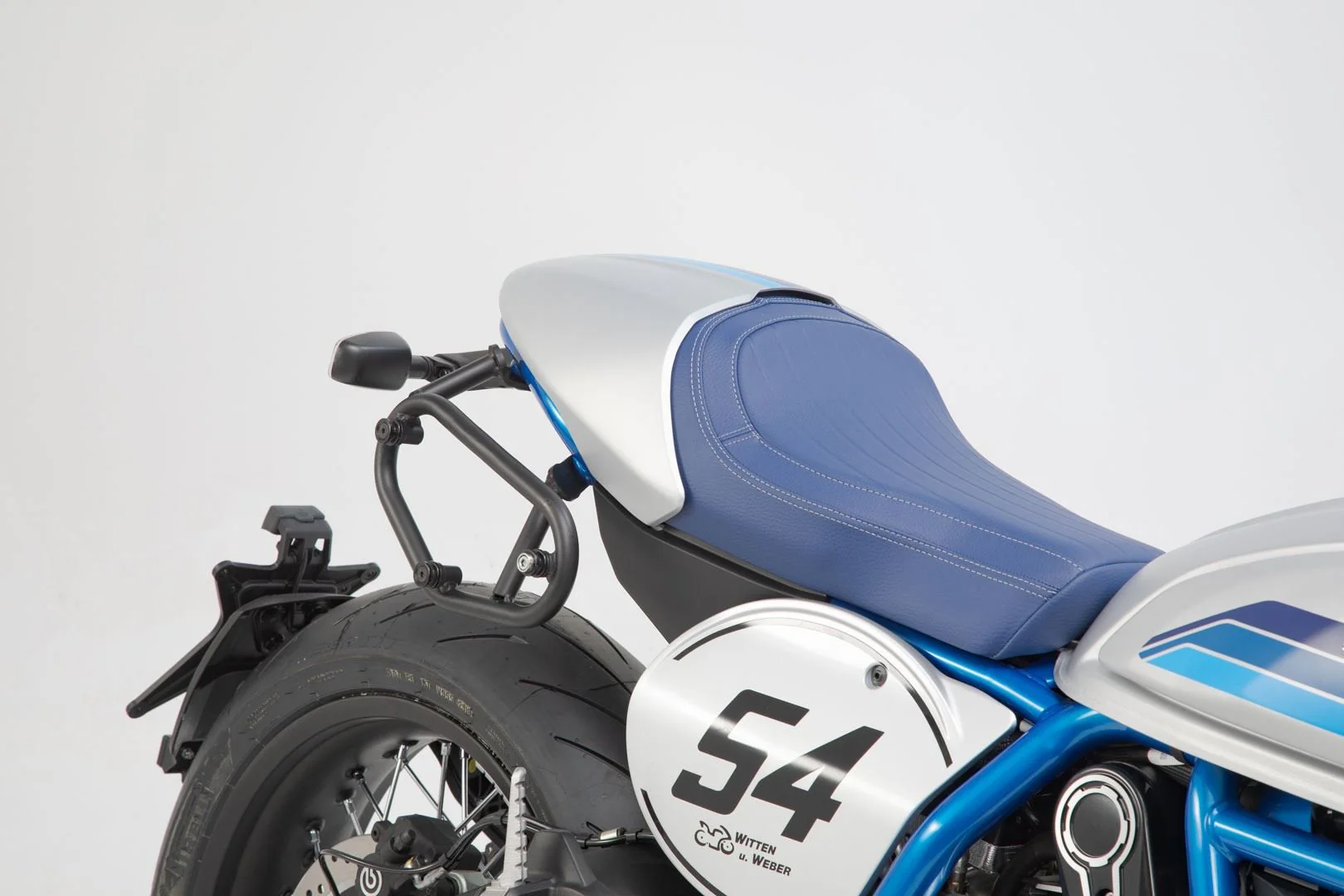 URBAN ABS Side Case System 2x 16,5 litre Ducati Scrambler Cafe Racer (17-18) - Image 4